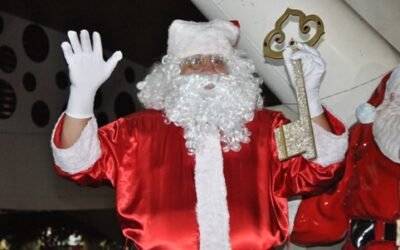 Papai Noel chega nesta quarta-feira ao comércio de Votuporanga
