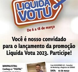 ACV apresenta campanha Liquida Votu 2023