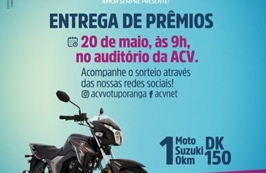 ACV entrega prêmios da campanha do Dia das Mães