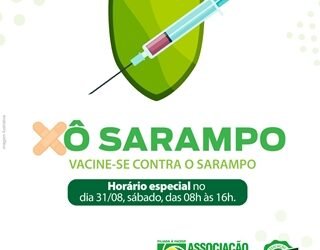 ACV orienta comerciantes sobre vacinação contra o sarampo