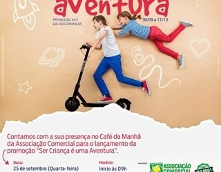 Café da manhã da ACV marcará lançamento da campanha do Dia das Crianças