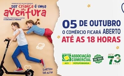 Comércio de Votuporanga abre neste sábado até às 18 horas