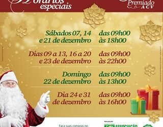 Comércio de Votuporanga abre neste sábado e domingo