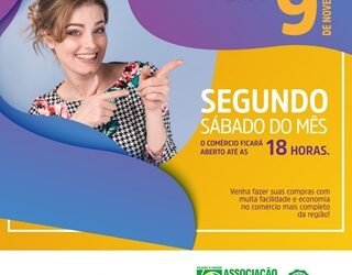 Comércio de Votuporanga fica aberto até às 18h, neste sábado
