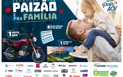 Dia dos Pais: entrega de prêmios da ACV será nesta quarta-feira