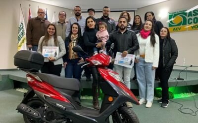 Sorteados recebem prêmios do Dia das Mães ACV