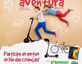 Sorteio da campanha do Dia das Crianças da ACV será nesta quarta-feira