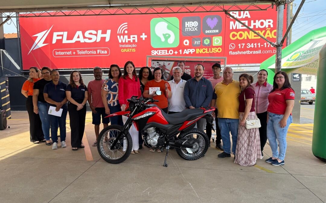 Moradora da zona rural ganha moto 0km na Campanha do Dia dos Pais