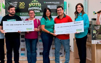 Renata Marim leva prêmio principal de R$ 10 mil da campanha Votu Premiada